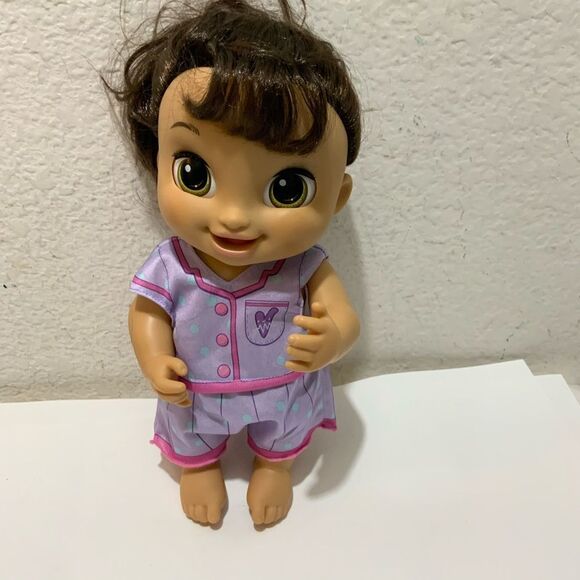 Baby Alive Lulu Achoo Interactive Doll Brown Hair 50+ Reactions Doll - Picture 2 of 4